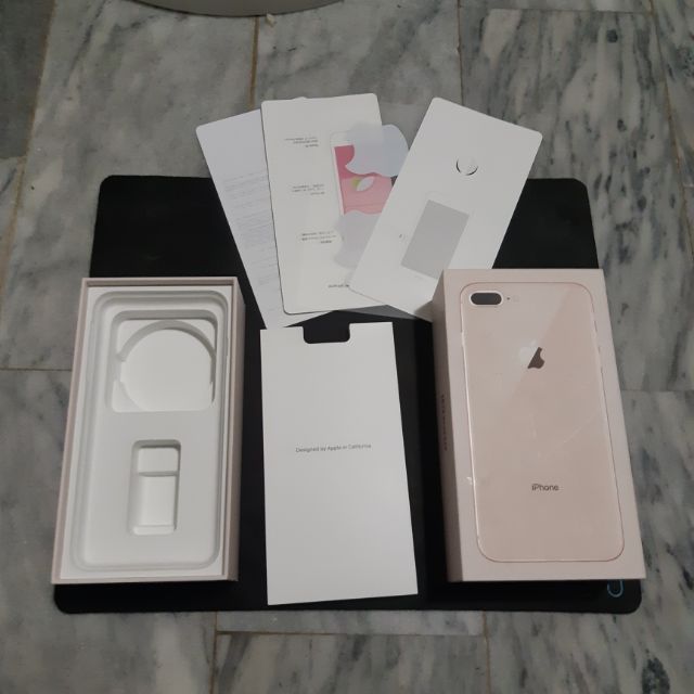 apple iphone8 plus 256g 金 原廠 空盒 盒子