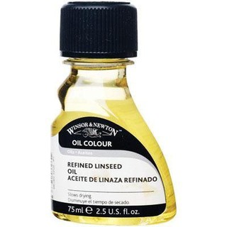 板橋酷酷姐美術 英國 溫莎牛頓winsor&newton 精煉亞麻仁油 refined linseed oil 75ml