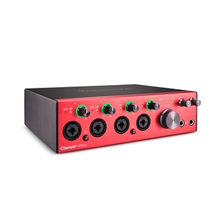 Focusrite Clarett+ 4Pre 新版 18進8出 USB-C錄音介面 高級音質 全新品公司貨【民風樂府】