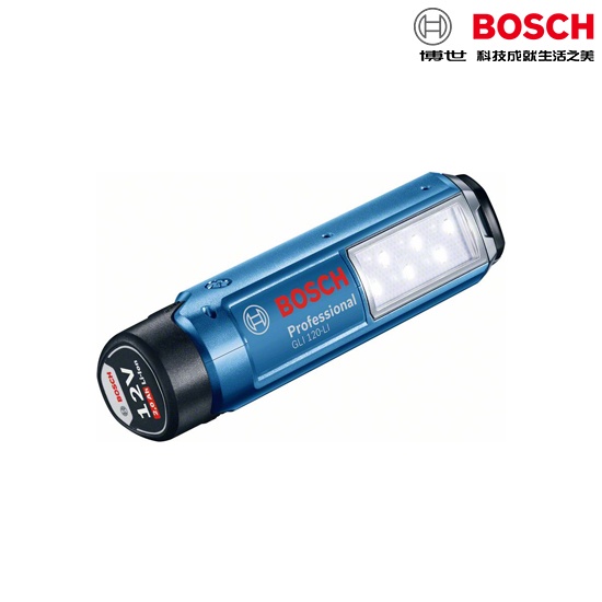 【含稅店】BOSCH博世 GLI 120-LI 鋰電照明燈 工作燈 LED手電筒 吊掛 充電式手電筒06014A10L0