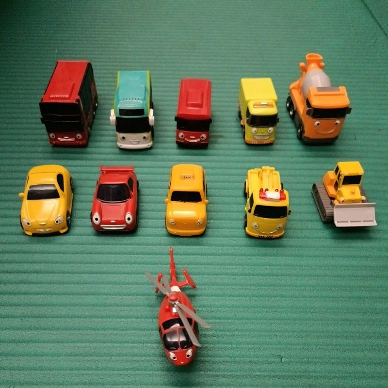 TAYO系列玩具車11台（二手）