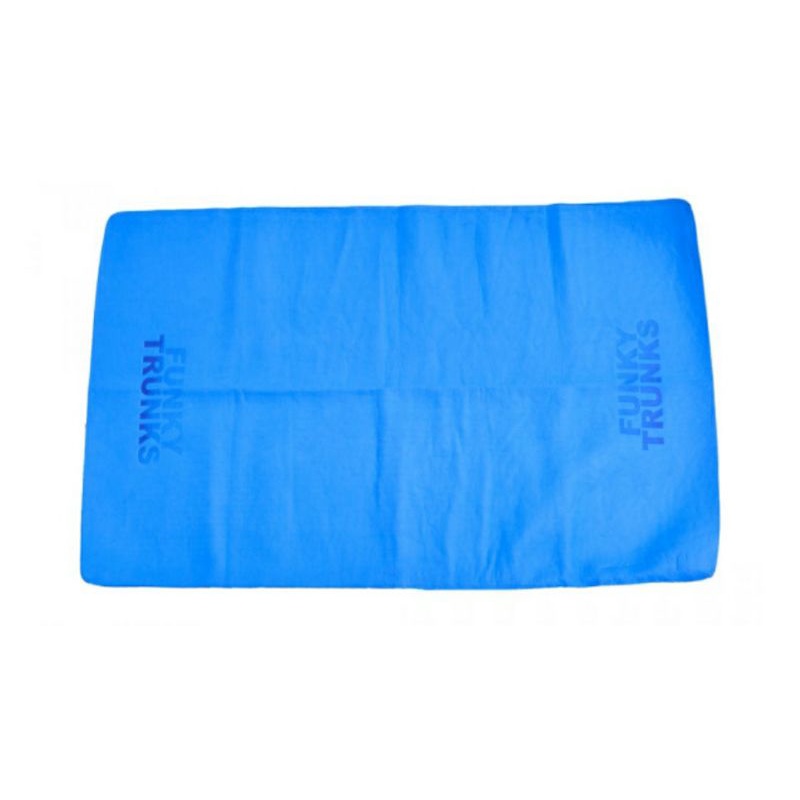澳洲 Funky Trunks 強力吸水纖維 Chamois 運動毛巾（藍）