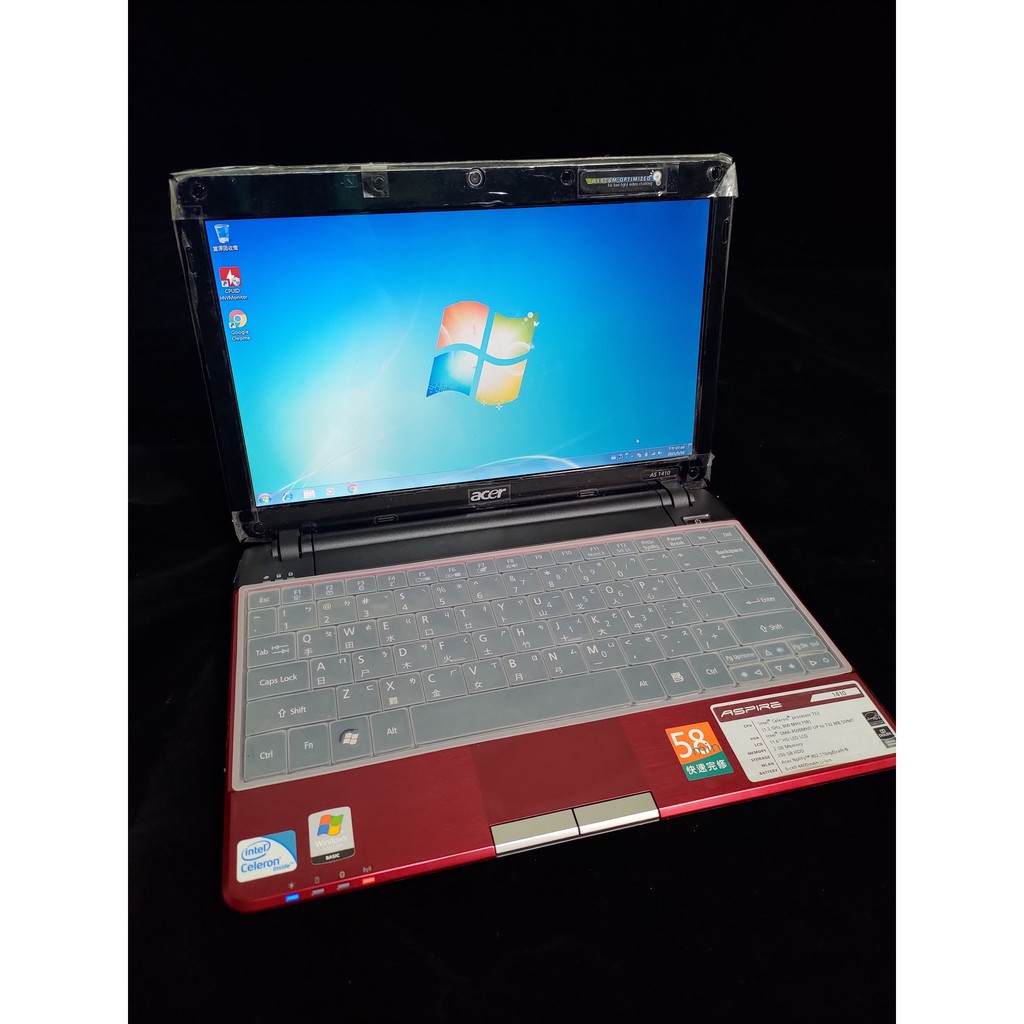 Acer Aspire 1410 11.6吋小筆電 輕量型 文書機 單核 2Gram 250G硬碟 專業版系統 win7