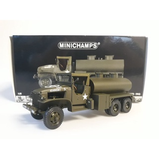 八田元氣小棧: 全新日版1/35 Minichamps GMC CCKW 353 B2 油罐車 二戰1943 年