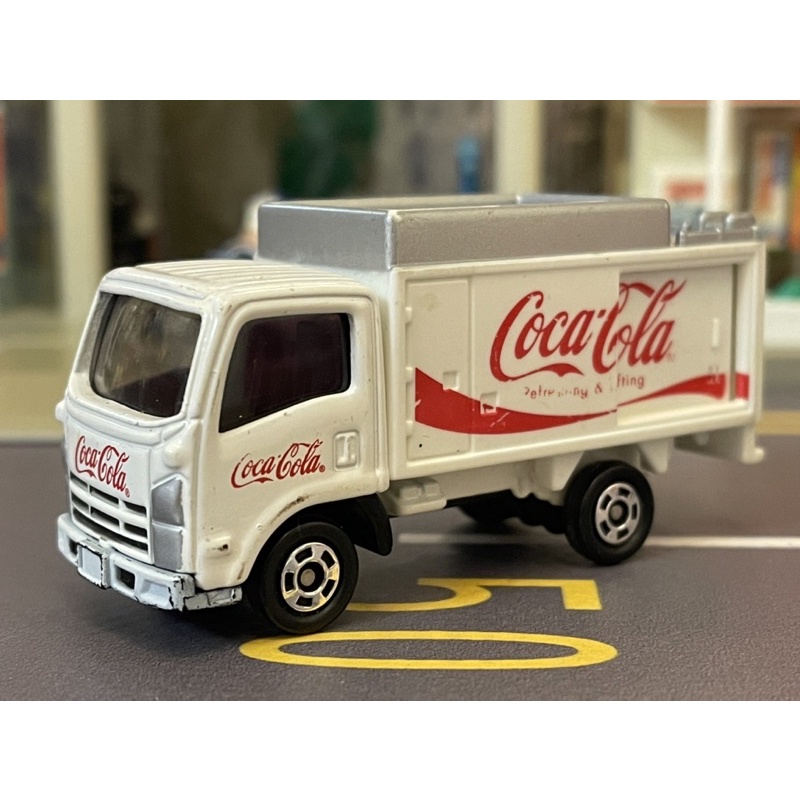 Tomica No.105 可口可樂配送車Coca-Cola Route Car白 貨車