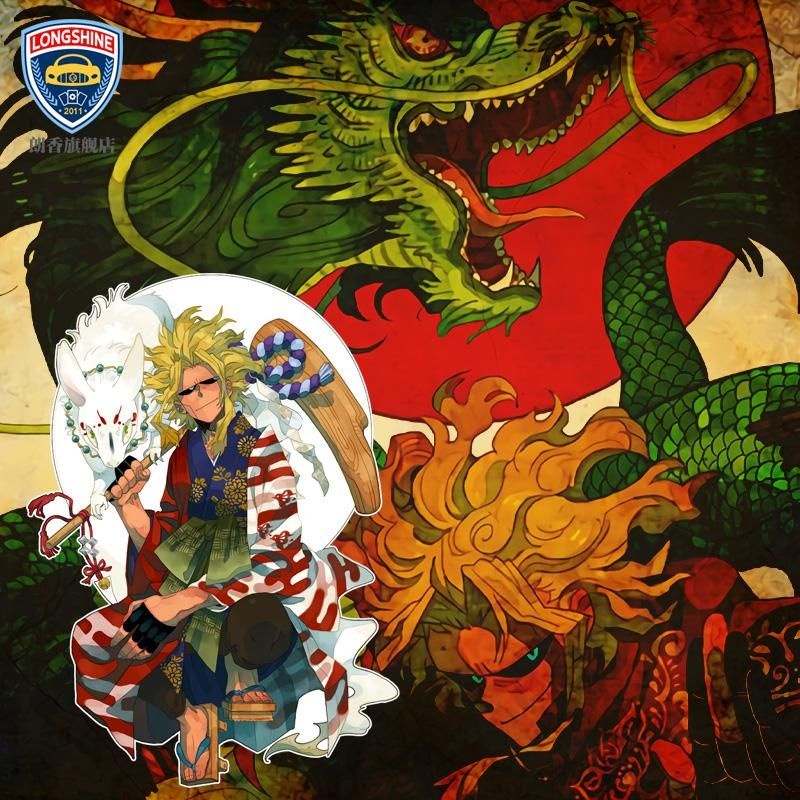 個性車貼網紅車貼動漫八木俊典歐爾麥特我的英雄學院汽車裝飾貼 蝦皮購物