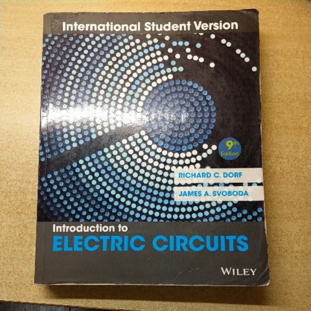 Introduction to Electric Circuits 9th edition Wiley 蝦皮購物