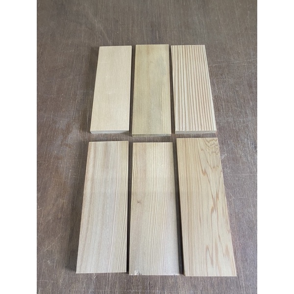 20x7公分 厚度1公分 1.2公分不等 一組6片 特價檜木板料