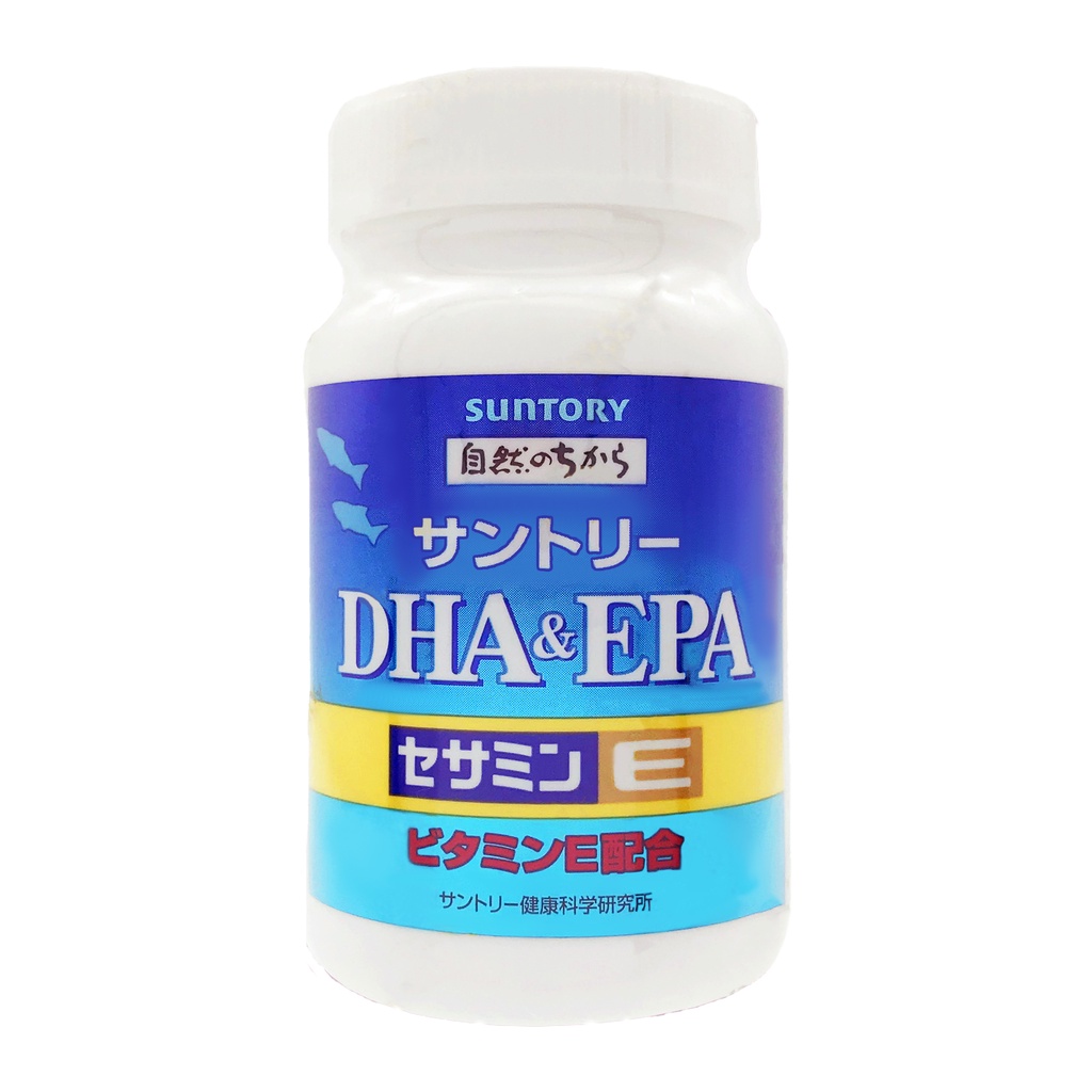 Suntory三得利 魚油 DHA&amp;EPA+芝麻明E 台灣公司貨 正品