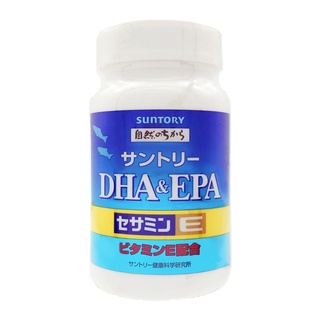 Suntory三得利 魚油 DHA&EPA+芝麻明E 台灣公司貨 正品