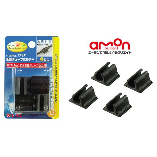 純正日本進口車用精品百貨 Amon 配線固定座內徑8mm 4入 1787 蝦皮購物