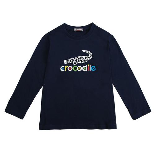 Crocodile Junior 『小鱷魚童裝』558430 經典LOGO印圖T恤(小童) Ggo(G購)