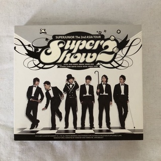 SUPER JUNIOR SUPER SHOW 2 演唱會CD 二手CD