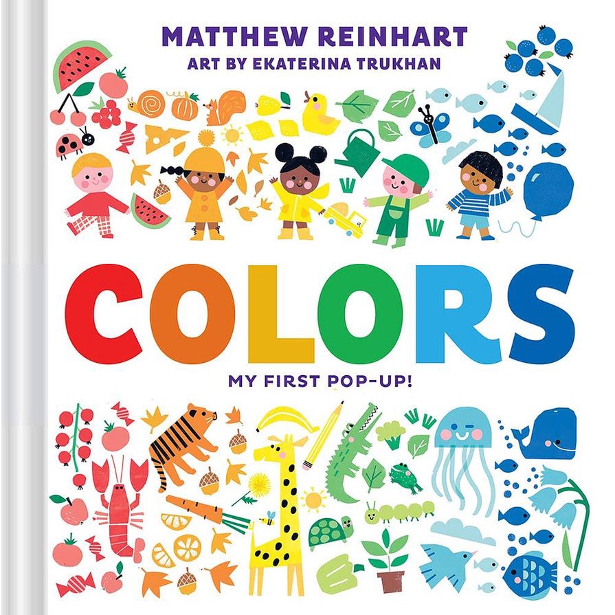 Colors: My First Pop-Up! 紙藝大師設計給孩子的色彩立體書