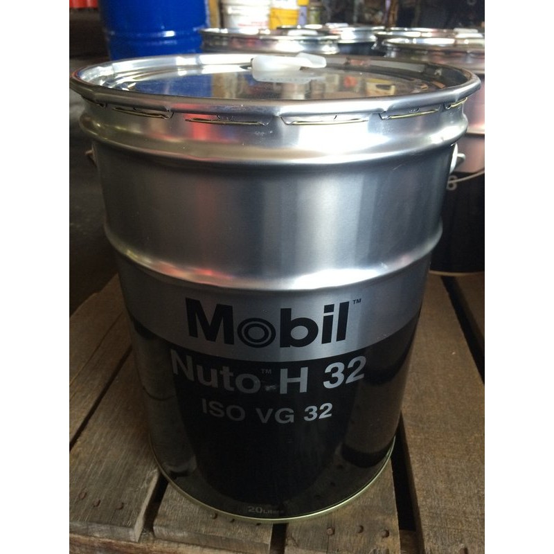【MOBIL 美孚】NUTO OIL / H 32 、VG-32、高級抗磨耗液壓油、20公升裝【液壓油】日本原裝進口