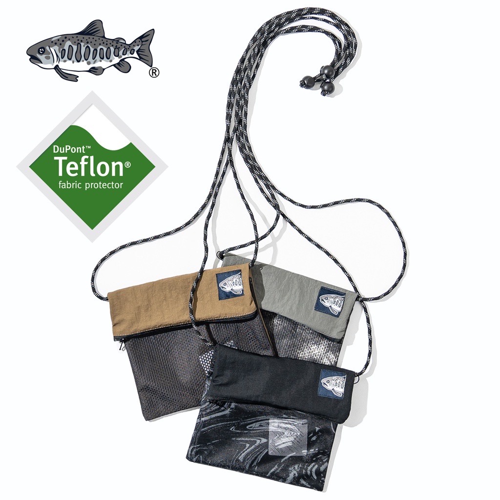 『高高』 JKS AGILITY HOUSE 輕量化 Teflon 鮭魚頭 裝不了太多的 尊嚴小包【Teflon】