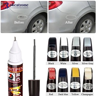 OKCATZONE 專業汽車油漆修復筆防水透明汽車刮痕去除油漆筆