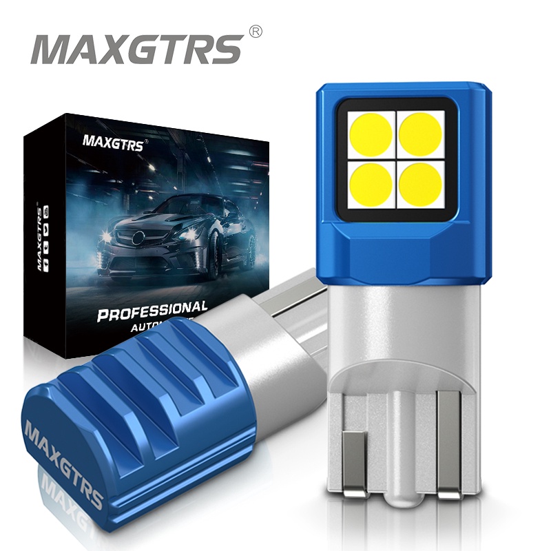 Maxgtrs T10 W5W 168 194 LED暖白冰藍3030車內閱讀燈
