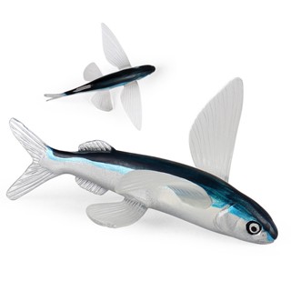 海洋生物 飛魚 滑翔魚 模擬模型 兒童教育玩具 動物道具 裝飾品