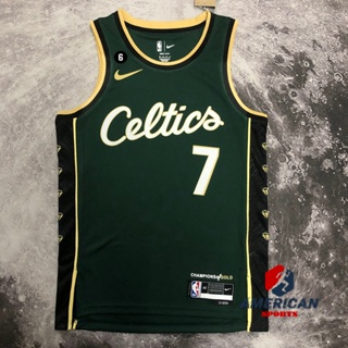 男子 NBA Jersey波士頓塞爾蒂克隊布朗 Boston Celtics Jaylen Brown籃球球衣