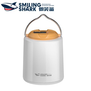 微笑鯊正品 LY8223 LED防水露營燈 黃光野營燈 帳篷燈 手電筒 3種模式 USB可充電 戶外露營登山應急照明