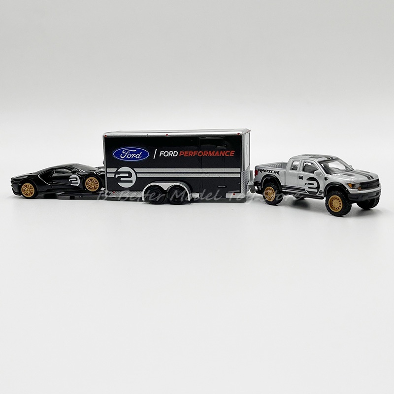 Maisto 1:64 壓鑄汽車模型玩具 2010 Ford Raptor / 2017 Ford GT Heritag