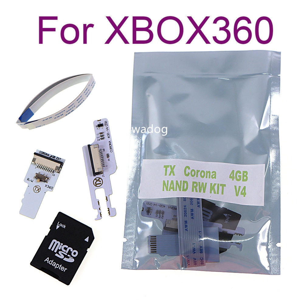 4g V4 SD 主機讀卡器適用於 Xbox360 360 CORONA 4GB NAND RW 套件