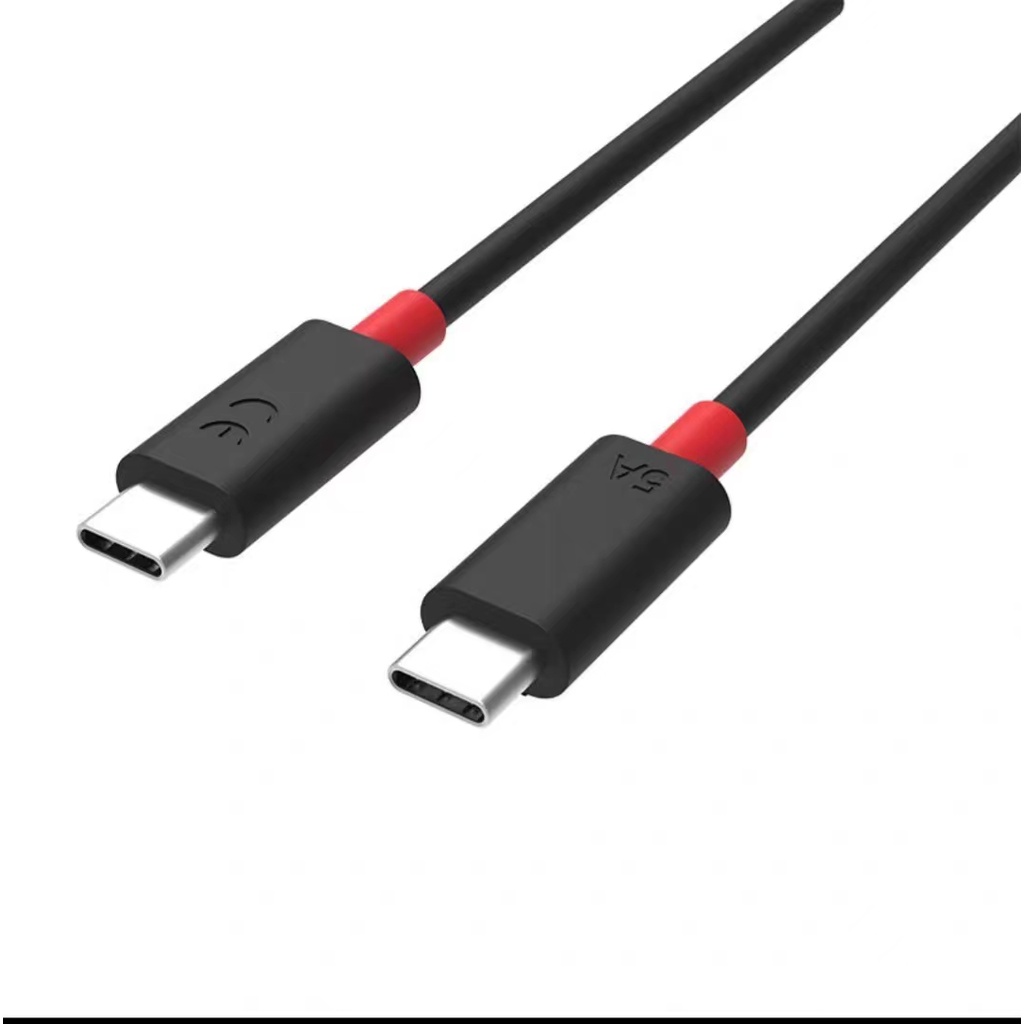 100cm 5A PD 線 USB C 型轉 C 型快速充電線,適用於聯想 Z6 K12 Pro K10 K13 K14