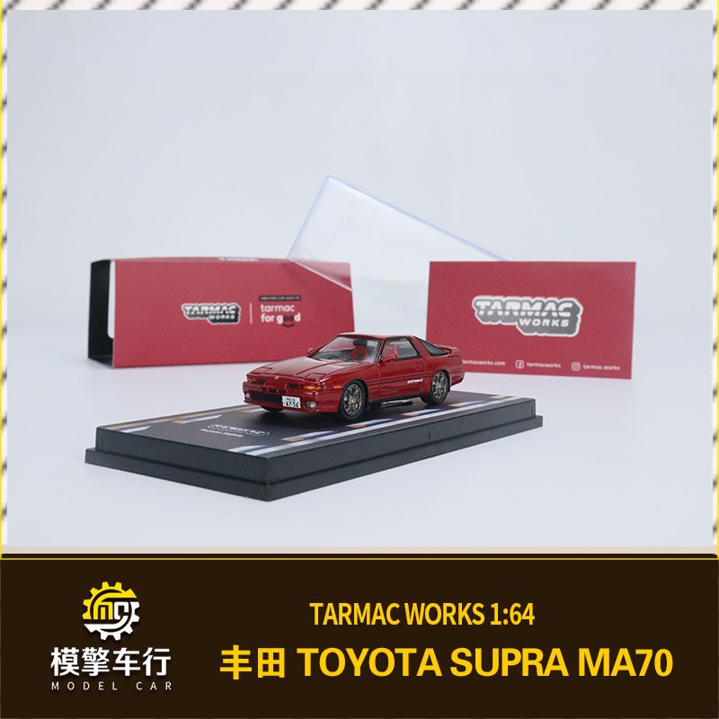 豐田速霸Supra MA70牛魔王Tarmac Works TW 1:64仿真合金汽車模型