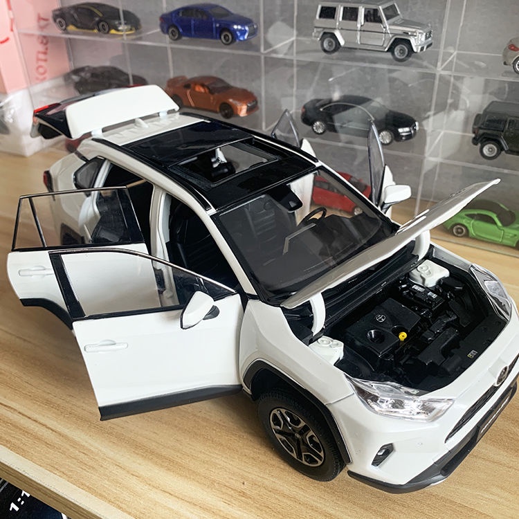 原廠1:18 一汽豐田全新RAV4 榮放 2019款 仿真合金汽車模型威蘭達