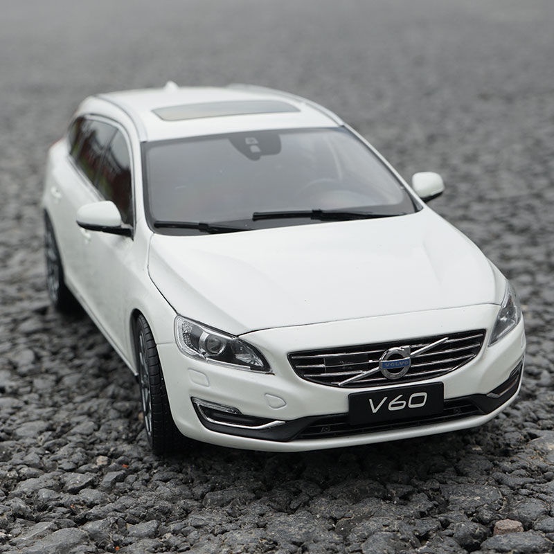 原廠 1:18 沃爾沃 VOLVO V60 旅行版 合金汽車模型 新上市
