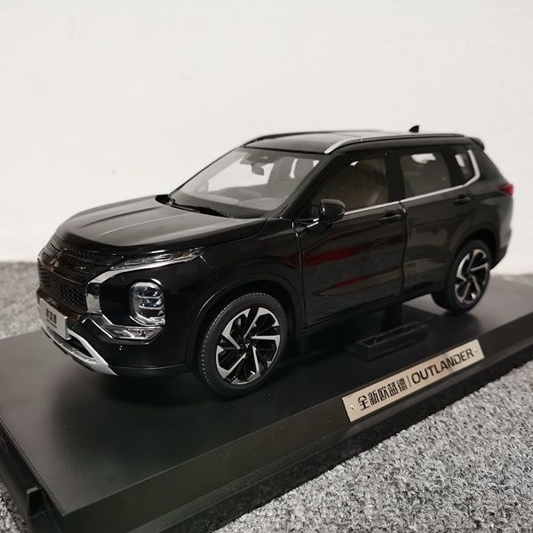 1:18原廠廣汽三菱歐藍德OUTLANDER 2023款 合金仿真汽車模型