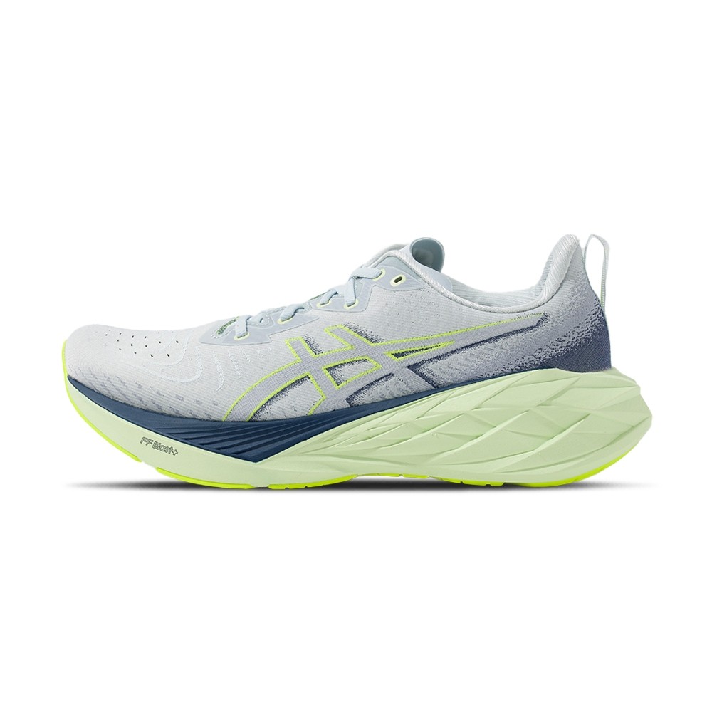 Asics Novablast 4 男鞋 灰綠色 亞瑟士 彈力型 運動 慢跑鞋 1011B693-022