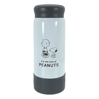 Kamio Snoopy 不鏽鋼保冷保溫瓶 400ml 史努比 簡約風格