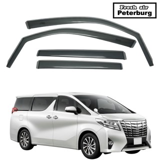 比德堡崁入式晴雨窗【標準款】豐田TOYOTA ALPHARD AH-30 2015-2023年車款適用