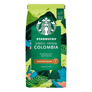 Starbucks星巴克特選-哥倫比亞單品咖啡豆200g【萬家福】