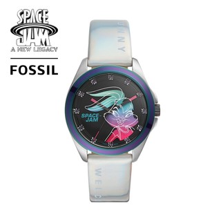 【FOSSIL官方旗艦館】Space Jam 怪物奇兵 Lola 限量套錶組 白色矽膠錶帶 36MM LE1127SET