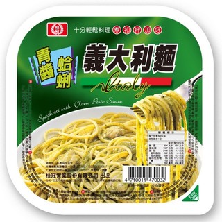 桂冠 青醬蛤蜊義大利麵(冷凍) 320g【康達盛通】