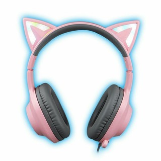 FOXXRAY 閃喵響狐電競耳機麥克風(粉色)1PC個【萬家福】