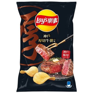 (超取限10/宅配限28)樂事 神戶厚切牛排口味洋芋片(85g)[大買家]