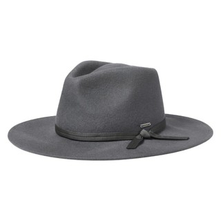 BRIXTON 紳士帽 JOANNA FELT PACKABLE HAT DARK GREY 【TCC】