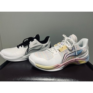 【獵人羽球工廠】李寧羽球LI-NING 奇襲II 專業比賽鞋 白粉藍/白黑嗯
