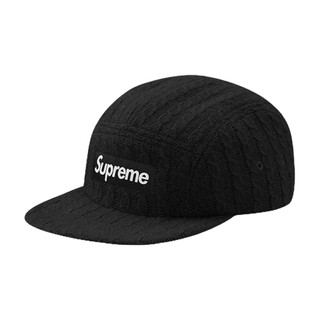 SUPREME FITTED CABLE KNIT CAMP CAP ( M/L ) 全封 五分割【TCC】