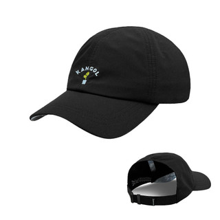 KANGOL 空頂帽 GROWTH VISOR 黑 老帽 透氣帽 馬尾鴨舌帽 特殊款 ⫷ScrewCap⫸