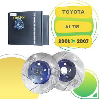 (BUBU安全制動) ROAD MGK 劃線碟盤 ( 2001~2007 ALTIS 適用 )