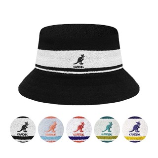 KANGOL BERMUDA STRIPE 多色 毛巾布 雙色漁夫帽 平頂漁夫帽 熱銷款 百搭帽款【TCC】