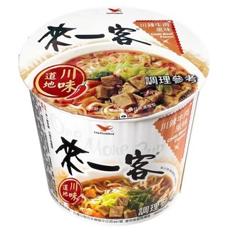 (超取限5/宅配限18)統一 來一客杯麵-川辣牛肉風味(67gx3杯/組)[大買家]