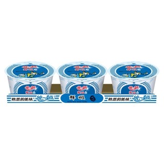 統一 鮮蝦碗麵 83g克 x 3【家樂福】