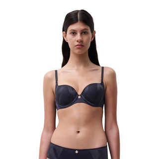 【Chantelle】Glaze 3D記憶纖維T-shirt Bra內衣 BCD罩杯(15XN0 011黑色)