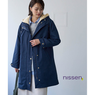 Nissen 大尺碼防潑水軍裝外套 刷毛內裡設計